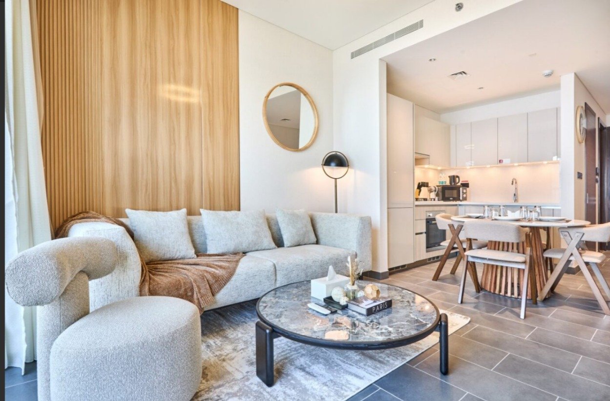 Furnished 1 bedroom apartment for rent The Crest Tower B Sobha Hartland Dubai Furnished 1 bedroom apartment for rent The Crest Tower B Sobha Hartland Dubai