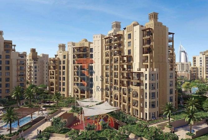 Furnished 1-bedroom apartment in Al Jazi 3, Madinat Jumeirah Living – living area overview Furnished 1-bedroom apartment in Al Jazi 3, Madinat Jumeirah Living – living area overview