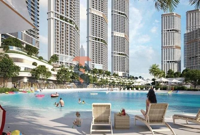 Sobha Creek Vista Heights Tower A exterior — 2-bedroom apartment for sale in Sobha Hartland Dubai Sobha Creek Vista Heights Tower A exterior — 2-bedroom apartment for sale in Sobha Hartland Dubai