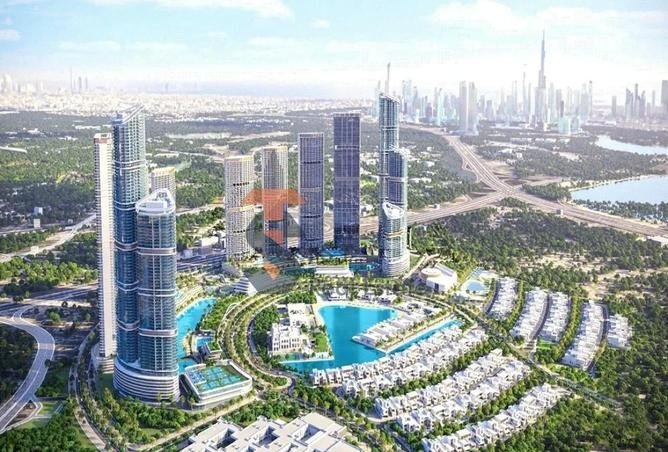 Sobha Creek Vista Heights Tower A exterior — 2-bedroom apartment for sale in Sobha Hartland Dubai Sobha Creek Vista Heights Tower A exterior — 2-bedroom apartment for sale in Sobha Hartland Dubai