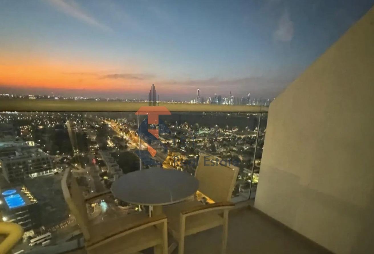 Furnished studio for rent in Terhab Tower 1 Jumeirah Village Triangle high floor Furnished studio for rent in Terhab Tower 1 Jumeirah Village Triangle high floor