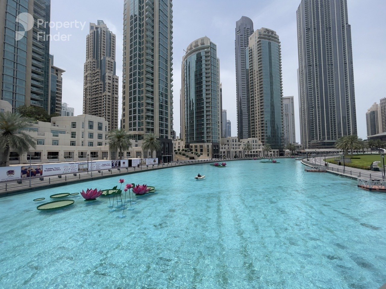 Burj Khalifa and Dubai Water Canal view from Mercedes Benz Places by Binghatti Burj Khalifa and Dubai Water Canal view from Mercedes Benz Places by Binghatti