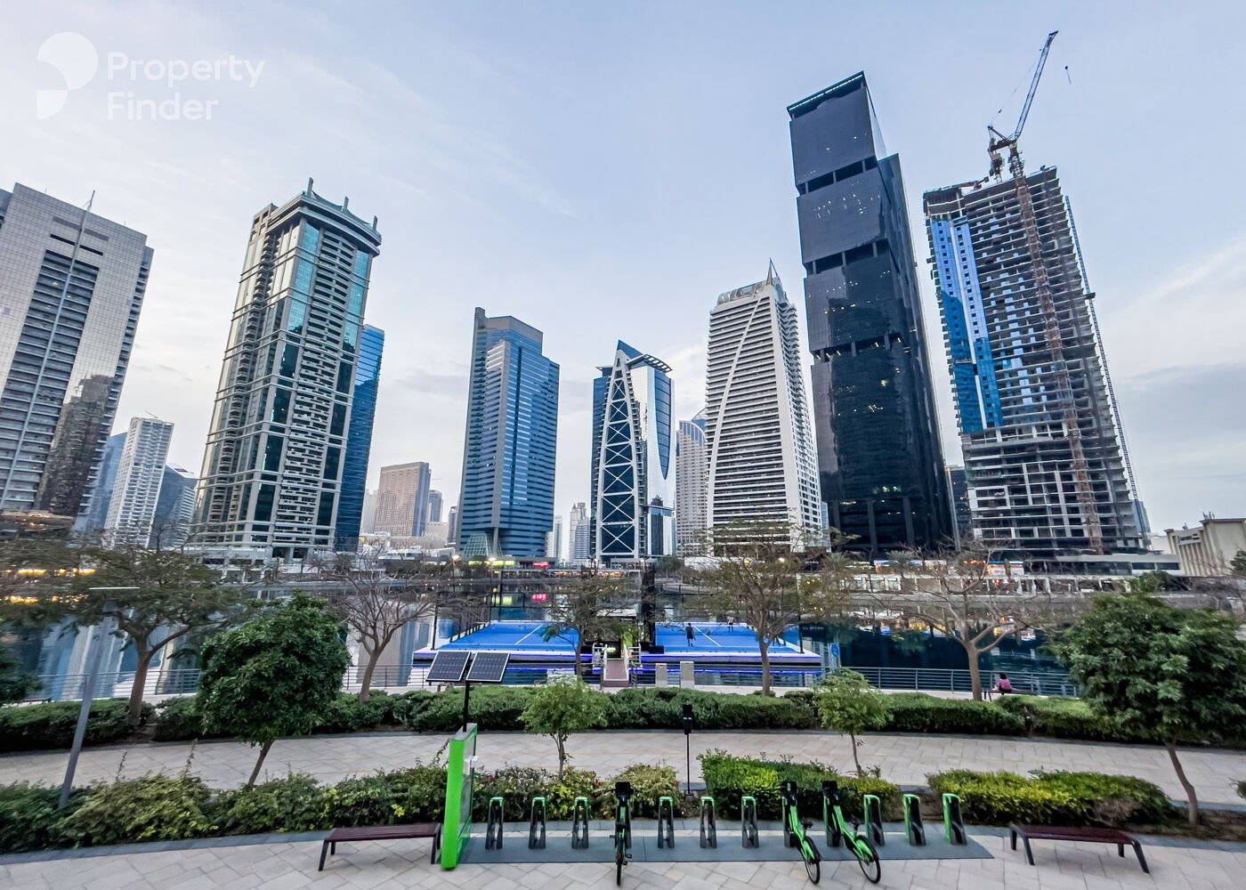 Spacious interior of 1BR + maid apartment in Sobha Verde JLT Spacious interior of 1BR + maid apartment in Sobha Verde JLT