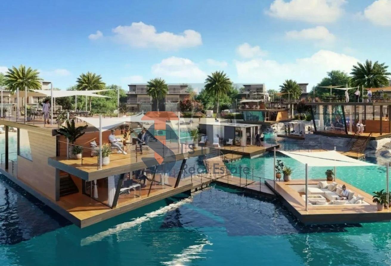 Portofino DAMAC Lagoons – 3 bedroom villa exterior with private garden and patio Portofino DAMAC Lagoons – 3 bedroom villa exterior with private garden and patio