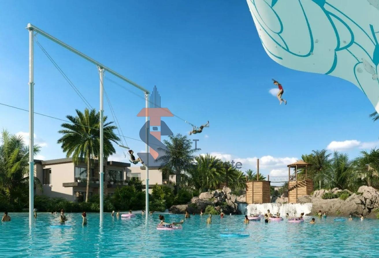 Ibiza DAMAC Lagoons – 4 bedroom townhouse exterior with private garden Ibiza DAMAC Lagoons – 4 bedroom townhouse exterior with private garden