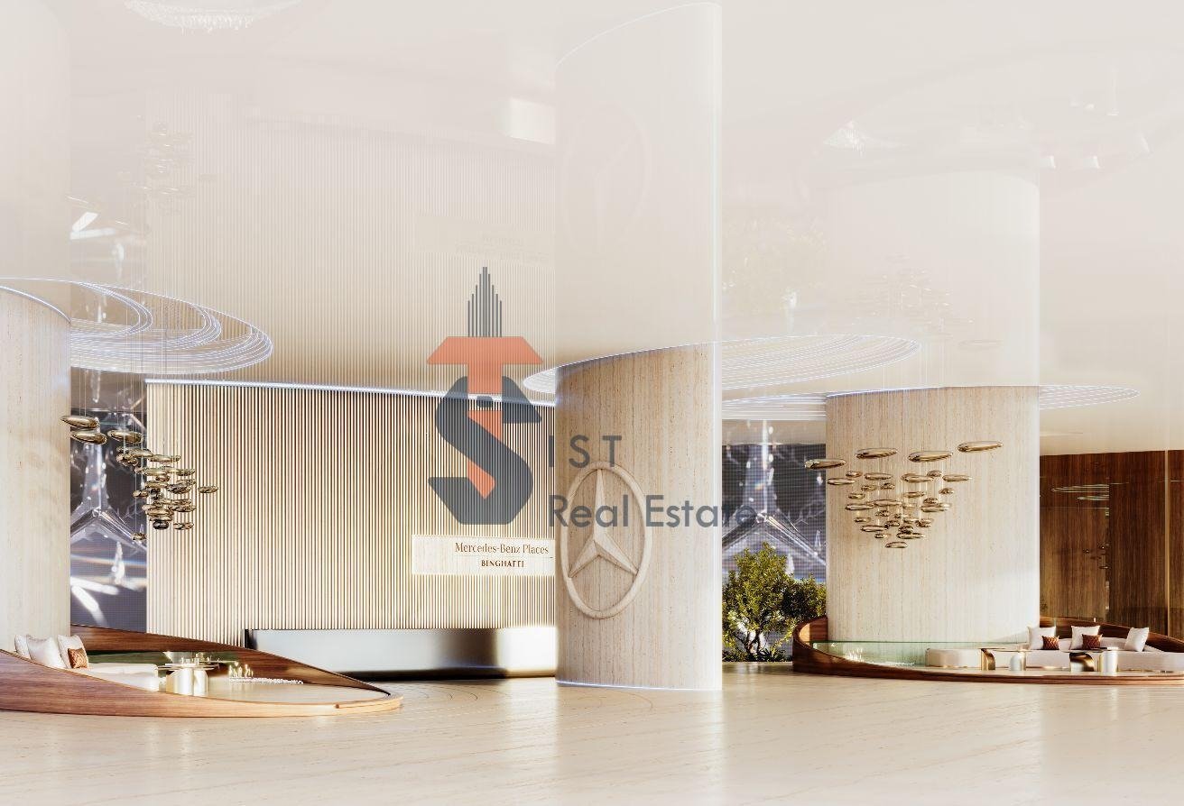 Mercedes Benz Places by Binghatti – signature 2 bedroom apartment interior, Downtown Dubai Mercedes Benz Places by Binghatti – signature 2 bedroom apartment interior, Downtown Dubai